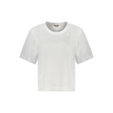 K-WAY White Cotton Women T-Shirt